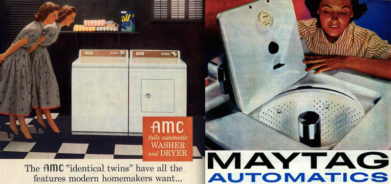 Illustration for article titled According to Advertising, the 1950s Woman Wanted to Fuck Her Appliances